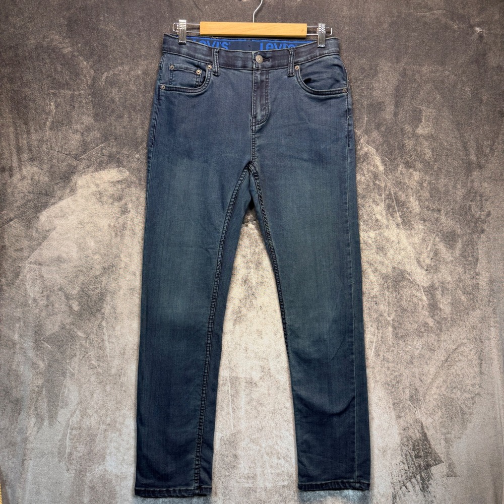 Levi's 502 Jeans Men's 29x31 Dark Indigo Blue Casual Streetwear Skater